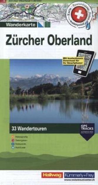 Hallwag Wanderkarte Züricher Oberland
