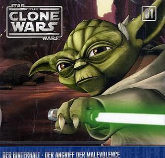 Star Wars, The Clone Wars - Der Hinterhalt - Der Angriff der Malevolence, 1 Audio-CD