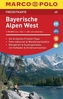 MARCO POLO Freizeitkarte Bayerische Alpen West 1:100 000