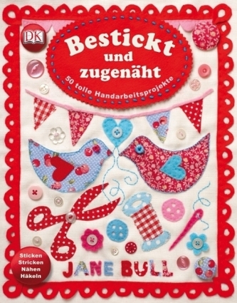 Bestickt und zugenäht