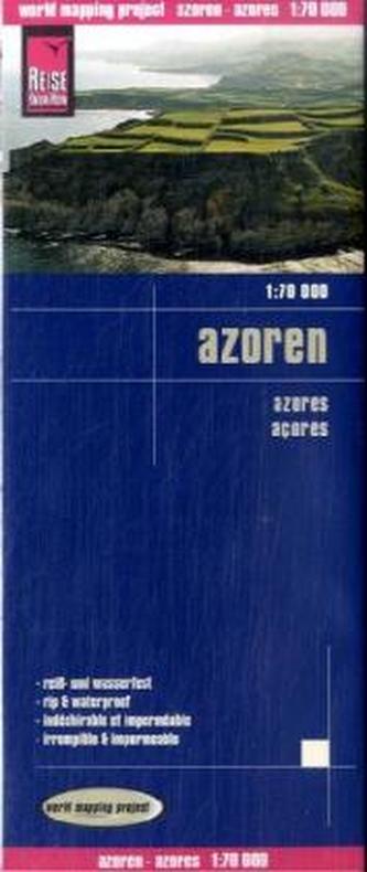 World Mapping Project Azoren. Azores. Acores