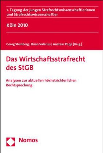 Das Wirtschaftsstrafrecht des StGB Das Wirtschaftsstrafrecht des StGB
