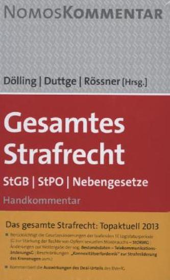 Gesamtes Strafrecht, Kommentar