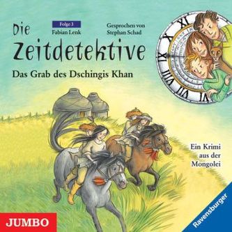 Die Zeitdetektive - Das Grab des Dschingis Khan, 1 Audio-CD