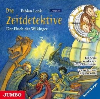 Die Zeitdetektive - Der Fluch der Wikinger, 1 Audio-CD