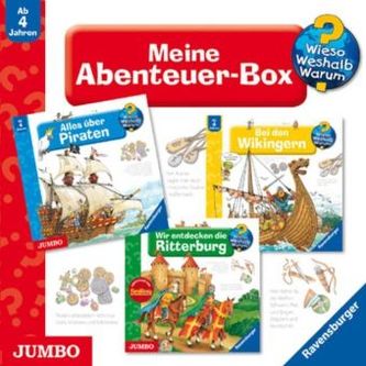 Meine Abenteuer-Hörspiel-Box, 3 Audio-CDs