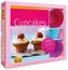 Cupcakes Set, m. 12 Silikonbackförmchen