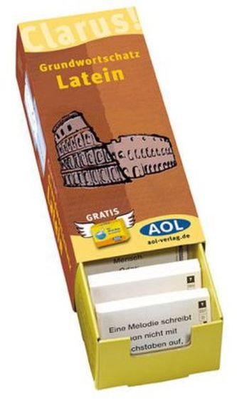 Clarus! Grundwortschatz Latein, Lernkarten (DIN A8) in Lernbox