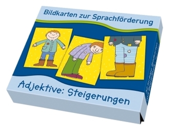 Adjektive: Steigerungen (Bildkarten)