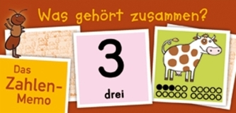 Was gehört zusammen? Das Zahlen-Memo (Spiel)