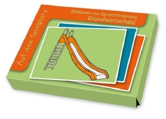 Auf dem Spielplatz (Bildkarten)