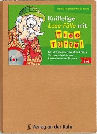 Kniffelige Lese-Fälle mit Theo Tüftel, m. CD-ROM