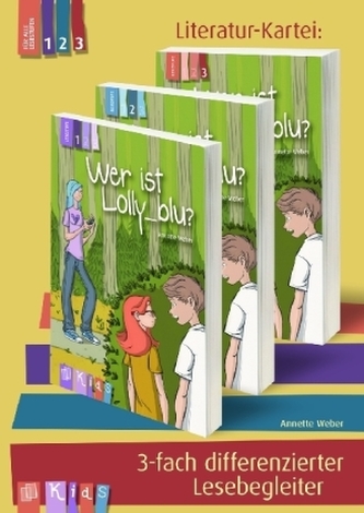 Wer ist Lolly_blu?,  3-fach differenzierter Lesebegleiter