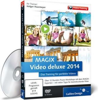 MAGIX Video deluxe 2014, DVD-ROM