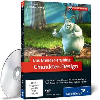 Das Blender-Training: Charakter-Design, DVD-ROM