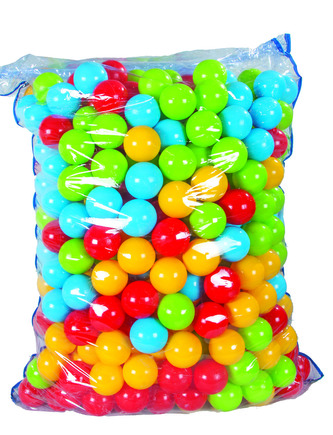 Plastové míčky 7 cm - 500 ks