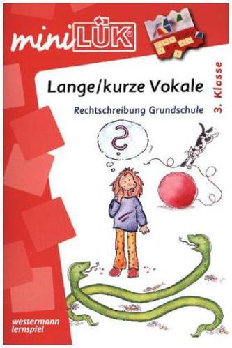 Lange/kurze Vokale: Rechtschreibung Grundschule ab 3.Klasse