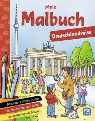 Mein Malbuch Deutschlandreise