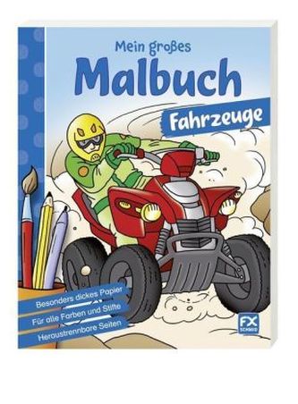 Mein großes Malbuch Fahrzeuge