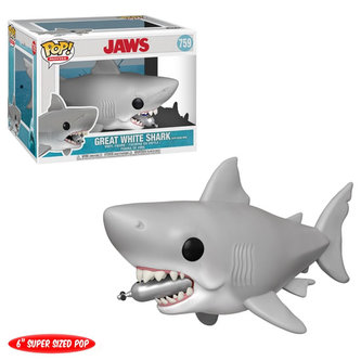 Funko 6 POP Movies: Jaws - Jaws w/Diving tank