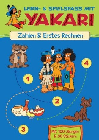 Lern- & Spielspass mit Yakari: Zahlen & Erstes Rechnen
