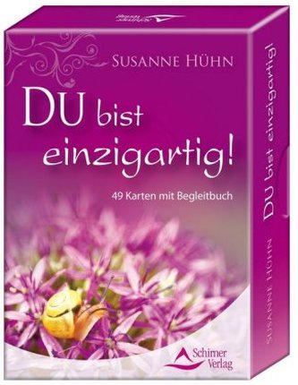 Du bist einzigartig!, Affirmationskarten u. Buch