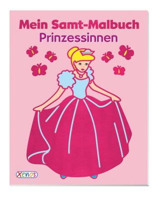 Mein Samt-Malbuch: Prinzessinnen