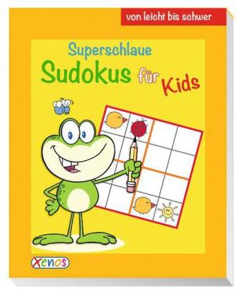 Superschlaue Sudokus für Kids (Frosch)