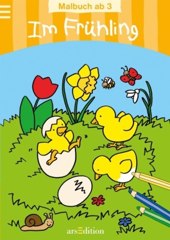 Im Frühling, Malbuch