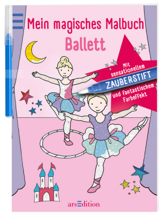 Mein magisches Malbuch Ballett