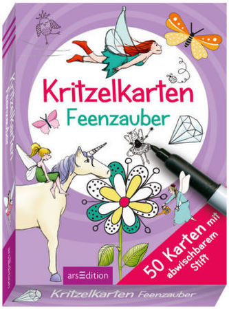 Kritzelkarten Feenzauber
