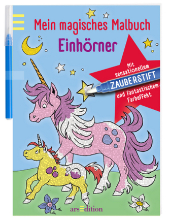 Mein magisches Malbuch Einhörner