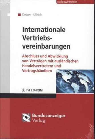 Internationale Vertriebsvereinbarungen, m. CD-ROM