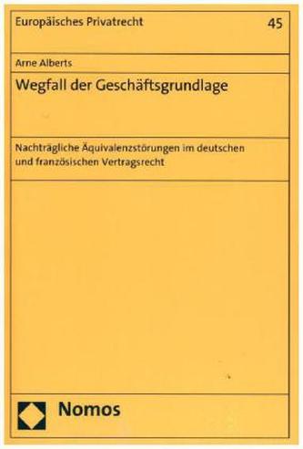 Wegfall der Geschäftsgrundlage