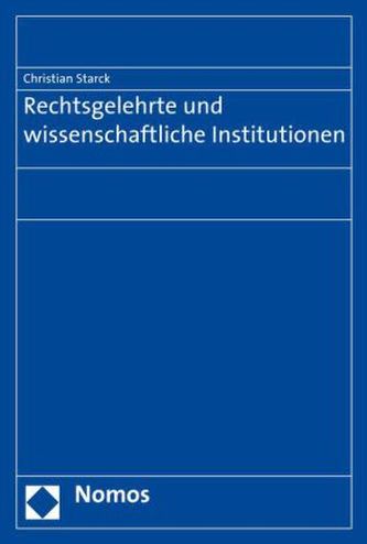 Rechtsgelehrte und wissenschaftliche Institutionen