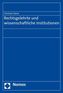 Rechtsgelehrte und wissenschaftliche Institutionen