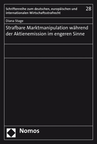 Strafbare Marktmanipulation während der Aktienemission im engeren Sinne