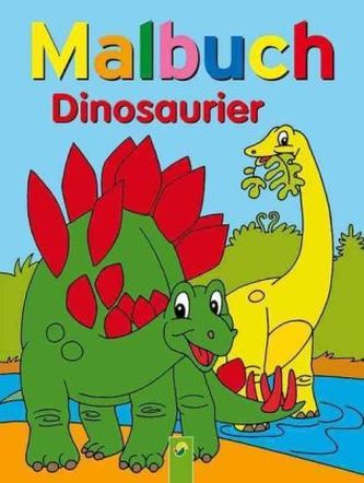 Malbuch Dinosaurier