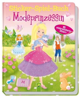 Sticker - Spiel - Buch Modeprinzessin