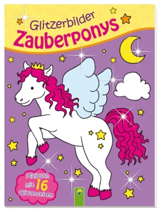 Glitzerbilder Zauberponys
