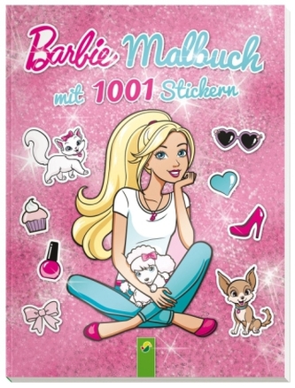 Barbie - Malbuch mit 1001 Stickern