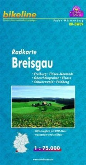 Bikeline Radkarte Breisgau