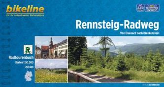 Bikeline Radtourenbuch Rennsteig-Radweg