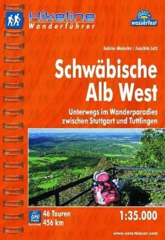 Hikeline Wanderführer Schwäbische Alb West