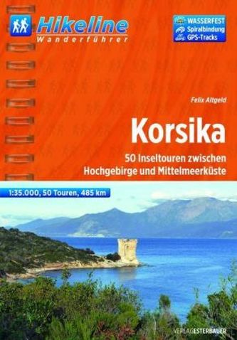 Hikeline Wanderführer Korsika