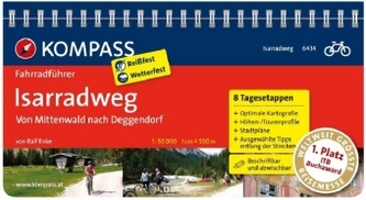 Kompass Fahrradführer Isarradweg