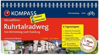 Kompass Fahrradführer Ruhrtalradweg