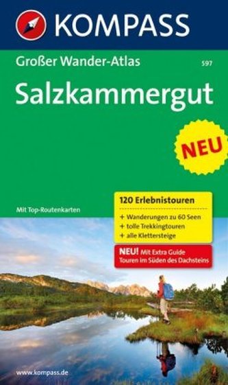 Kompass Großer Wander-Atlas Salzkammergut