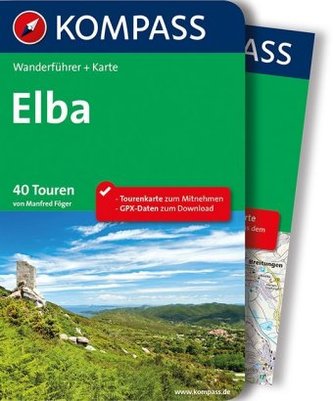Kompass Wanderführer Elba, m. Karte