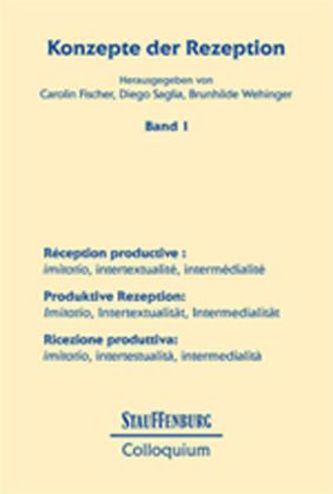 Produktive Rezeption: Imitatio, Intertextualität, Intermedialität